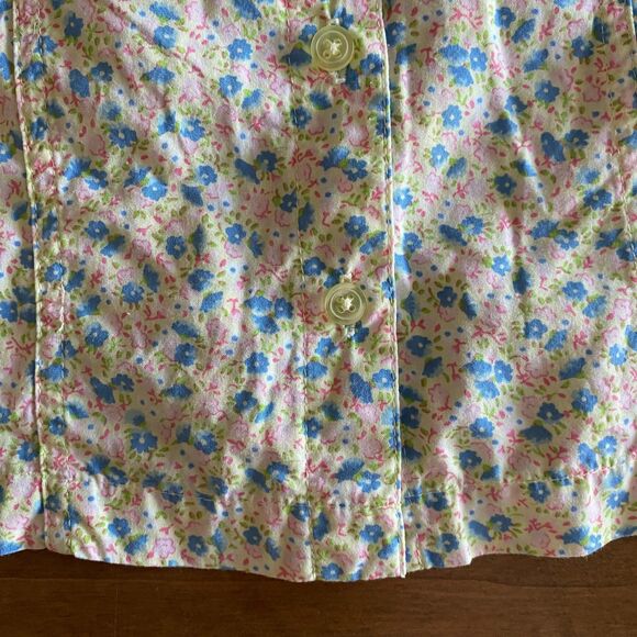 Old Navy Vintage Floral Button-up Dress Girls' 4/5 - Picture 6 of 9